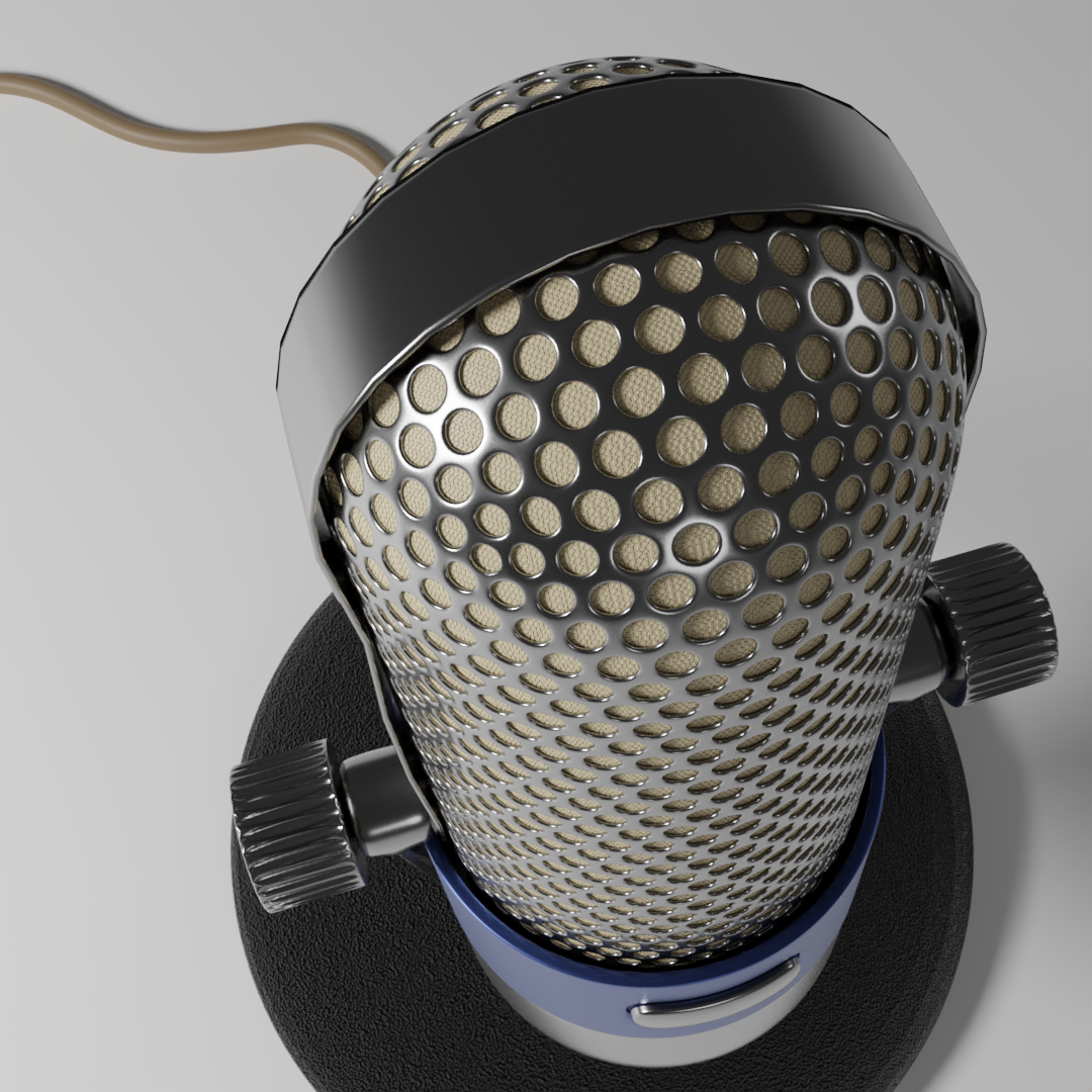 Vintage microphone preview image 2